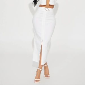 Fashion Nova midi skirt